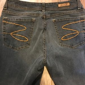 Seven7 | Jeans | Seven Jeans Grey Washed With Skinny Leg Size 3 | Poshmark